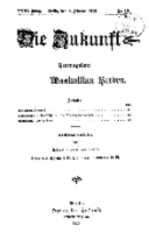 Die Zukunft, 6. Februar, Jahrg. XXIII, Bd. 90, Nr 19.