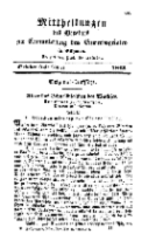 Mitteilungen für Gewerbe und Handel, Oktober, 1843