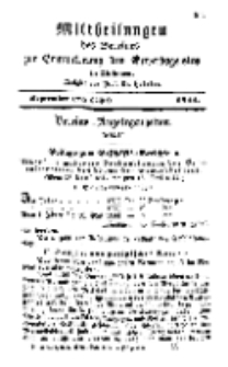 Mitteilungen für Gewerbe und Handel, September, 1844