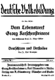 Deutsche Volksbildung, Jg. 4. Juli 1929, H. 6.