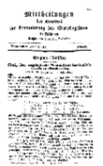 Mitteilungen für Gewerbe und Handel, November, 1842