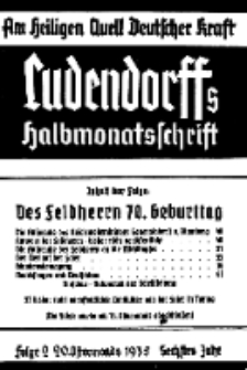 Am Heiligen Quell Deutscher Kraft, 20. April 1935, Folge 2.