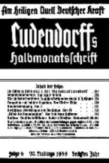 Am Heiligen Quell Deutscher Kraft, 20. Juni 1935, Folge 6.