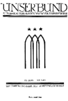 Unser Bund: Älterenblatt des Bundes deutscher Jugendvereine, Jg. 16. Septemnber/Oktober 1927, Nr 9/10.