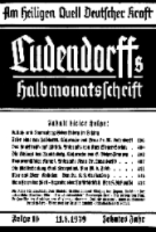 Am Heiligen Quell Deutscher Kraft, 11. August 1939, Folge 10.