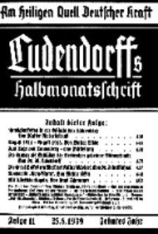 Am Heiligen Quell Deutscher Kraft, 25. August 1939, Folge 11.