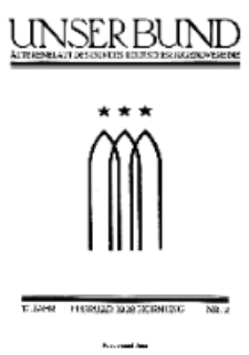 Unser Bund: Älterenblatt des Bundes deutscher Jugendvereine, Jg. 17. Februar 1928, Nr 2.