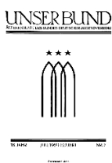 Unser Bund: Älterenblatt des Bundes deutscher Jugendvereine, Jg. 18. Juli 1929, Nr 7.