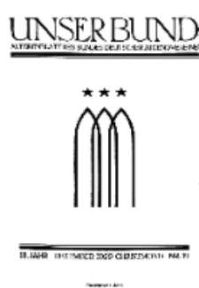 Unser Bund: Älterenblatt des Bundes deutscher Jugendvereine, Jg. 18. Dezember 1929, Nr 12.