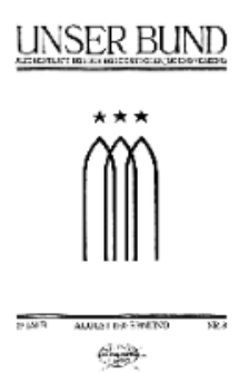 Unser Bund: Älterenblatt des Bundes deutscher Jugendvereine, Jg. 19. August 1930, Nr 8.