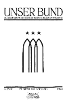 Unser Bund: Älterenblatt des Bundes deutscher Jugendvereine, Jg. 20. Februar 1931, Nr 2.
