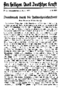 Am Heiligen Quell Deutscher Kraft, 5. Juni 1937, Folge 5.