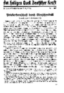 Am Heiligen Quell Deutscher Kraft, 5. September 1937, Folge 11.