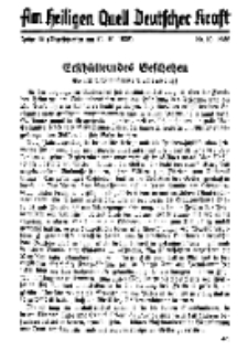 Am Heiligen Quell Deutscher Kraft, 20. Oktober 1938, Folge 14.