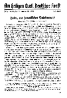 Am Heiligen Quell Deutscher Kraft, 5. Januar 1939, Folge 19.