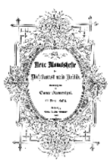 Neue Monatshefte für Dichtkunst und Kritik, 1876, Bd. 3, H. 2.