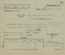 Straż Lotnicza - Magistrat w Elblągu - korespondencja (16.06.1932 r.)