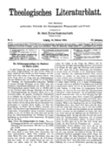 Theologisches Literaturblatt, 16. Februar 1934, Nr 4.