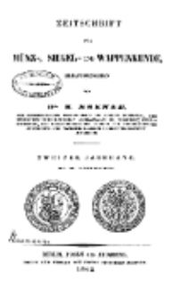 Zeitschrift für Münz-, Siegel- und Wappenkunde, 1842