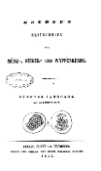 Zeitschrift für Münz-, Siegel- und Wappenkunde, 1845
