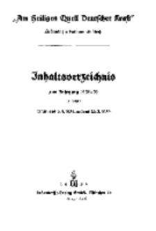 Am Heiligen Quell Deutscher Kraft, 5. April 1938, Folge 1.