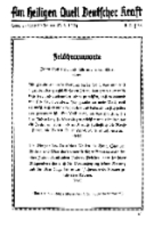 Am Heiligen Quell Deutscher Kraft, 5. Juli 1938, Folge 7.