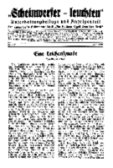"Scheinwerfer-Leuchten"...Am Heiligen Quell Deutscher Kraft, 5. Juli 1938, Folge 7.