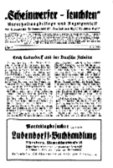 "Scheinwerfer-Leuchten"...Am Heiligen Quell Deutscher Kraft, 5. September 1938, Folge 11.