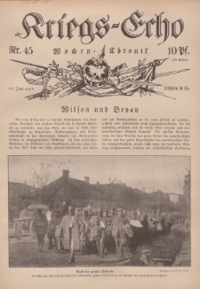 Kriegs-Echo: Wochen=Chronic, 18. Juni 1915, Nr 45.