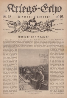 Kriegs-Echo: Wochen=Chronic, 9. Juli 1915, Nr 48.
