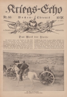 Kriegs-Echo: Wochen=Chronic, 12. November 1915, Nr 66.