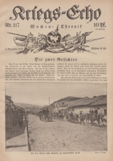 Kriegs-Echo: Wochen=Chronic, 3. November 1916, Nr 117.