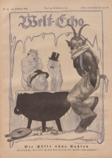Welt Echo: Eine politische Wochenschau, 16. Oktober 1919, Nr 42.