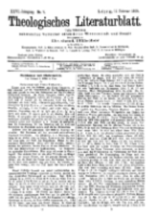 Theologisches Literaturblatt, 17. Februar 1905, Nr 7.