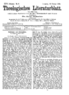 Theologisches Literaturblatt, 24. Februar 1905, Nr 8.
