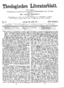 Theologisches Literaturblatt, 28. April 1905, Nr 17.