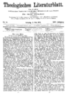Theologisches Literaturblatt, 12. Mai 1905, Nr 19.