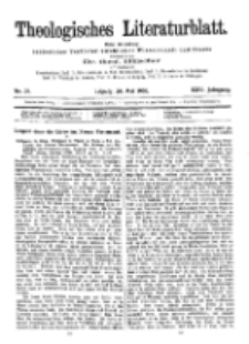 Theologisches Literaturblatt, 26. Mai 1905, Nr 21.
