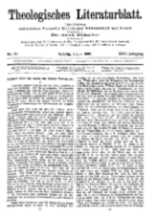 Theologisches Literaturblatt, 2. Juni 1905, Nr 22.