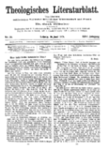 Theologisches Literaturblatt, 16. Juni 1905, Nr 24.