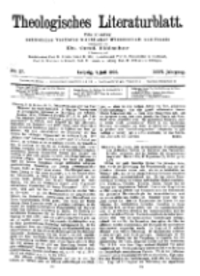 Theologisches Literaturblatt, 7. Juli 1905, Nr 27.