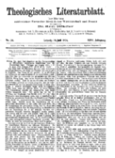 Theologisches Literaturblatt, 14. Juli 1905, Nr 28.