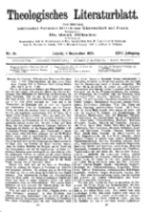 Theologisches Literaturblatt, 1. September 1905, Nr 35.