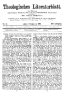 Theologisches Literaturblatt, 8. September 1905, Nr 36.