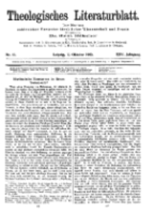 Theologisches Literaturblatt, 13. Oktober 1905, Nr 41.