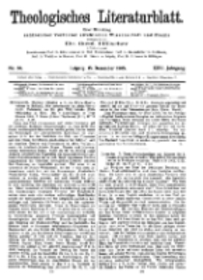 Theologisches Literaturblatt, 15. Dezember 1905, Nr 50.