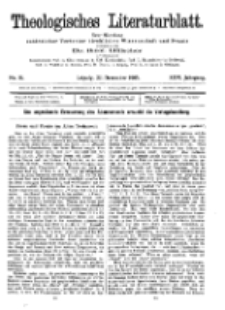 Theologisches Literaturblatt, 22. Dezember 1905, Nr 51.