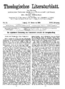 Theologisches Literaturblatt, 29. Dezember 1905, Nr 52.