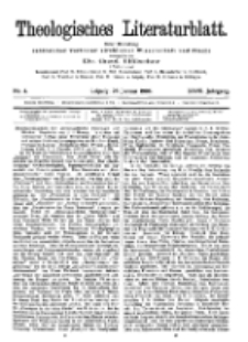 Theologisches Literaturblatt, 26. Januar 1906, Nr 4.