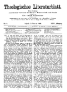 Theologisches Literaturblatt, 2. Februar 1906, Nr 5.